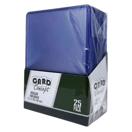 Card Concept - 3" x 4" Standard Size Clear Toploaders (25 Pack) premium collectible