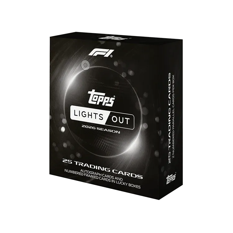 Topps F1 Lights Out 2026 Hobby Box premium collectible