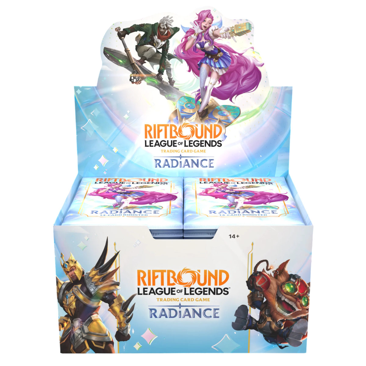 Riftbound League of Legends TCG Set 05 Radiance Booster Box with 24 booster packs